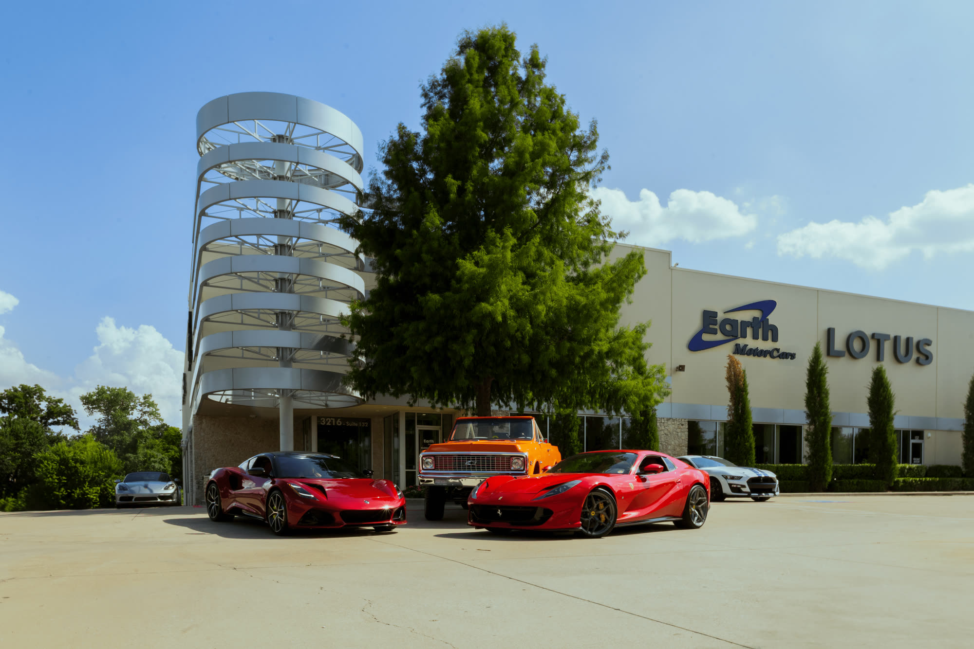 Earth MotorCars showroom