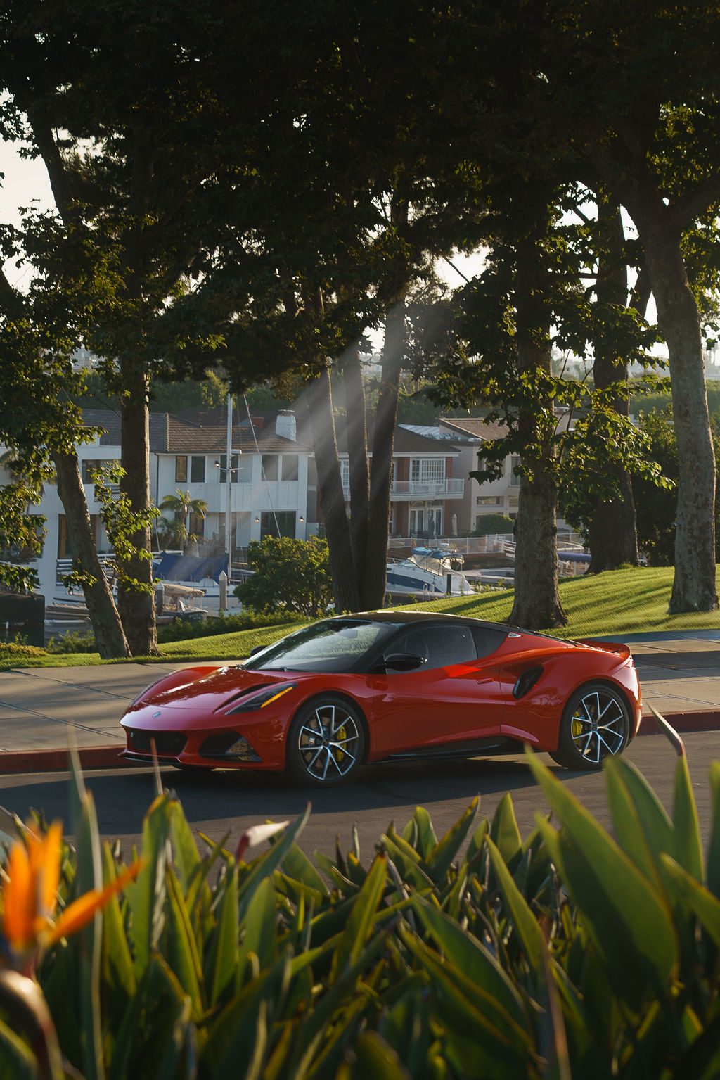 Lotus Emira outside Earth MotorCars