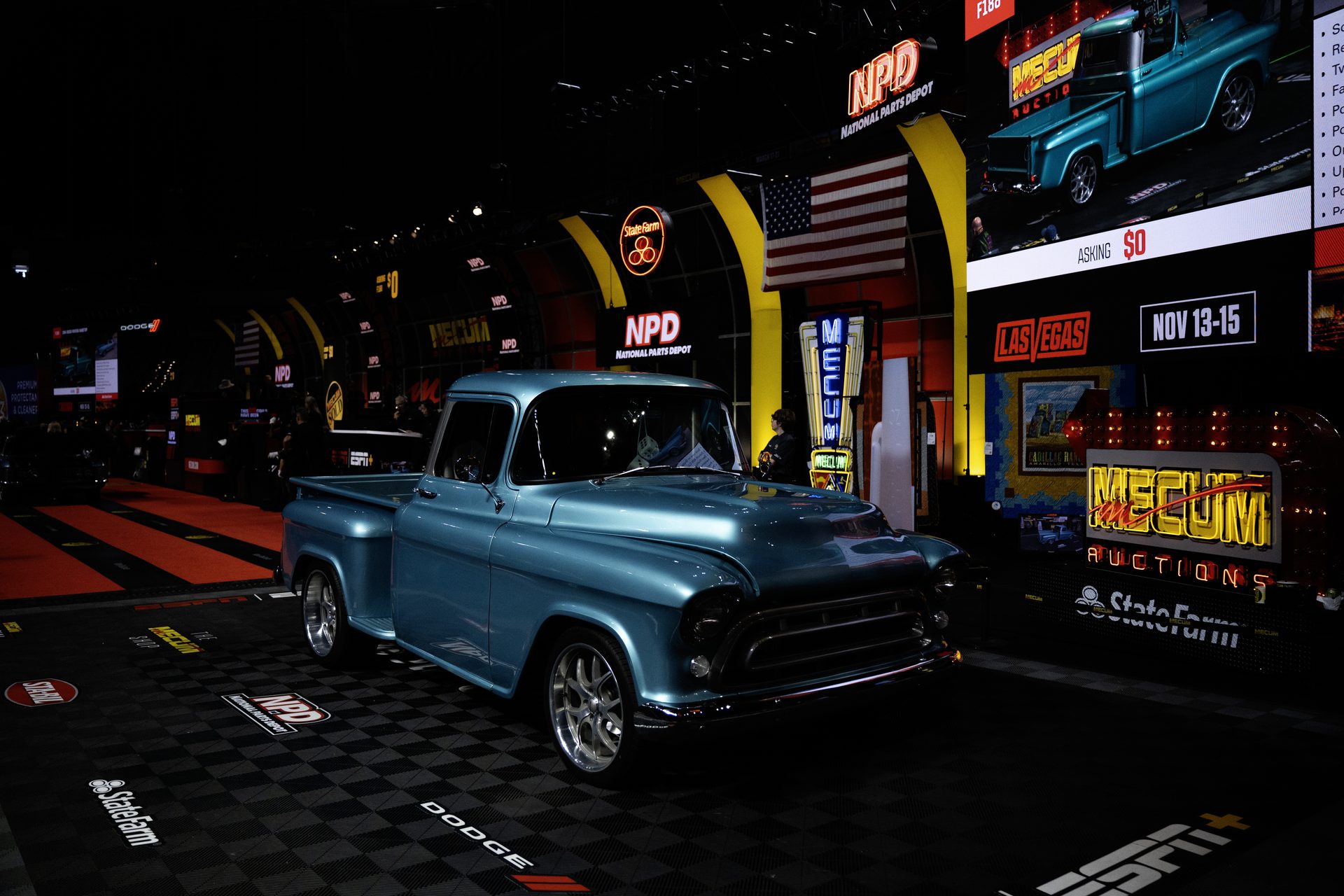 Earth MotorCars vehicle at Mecum Auctions